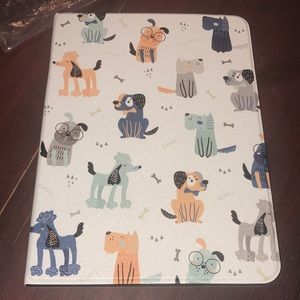NWOT dog lovers iPad case